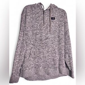 Vans Heather Gray Zip-Up Men's Sweater